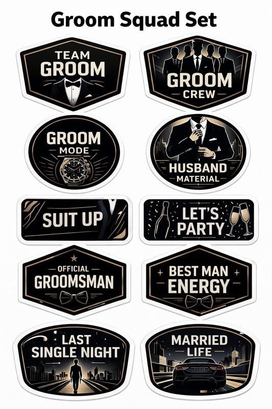 Groom Squad Set