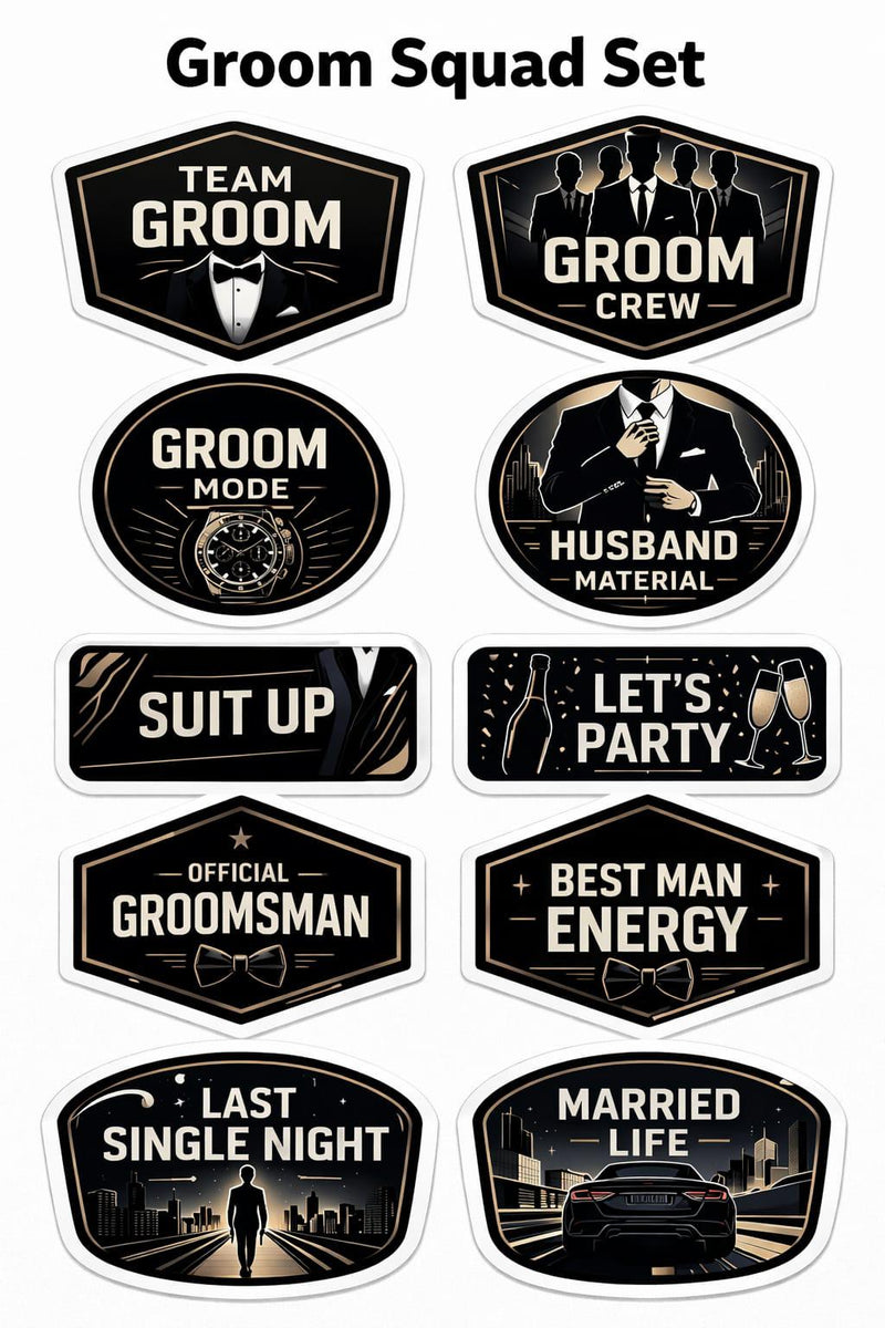 Groom Squad Set