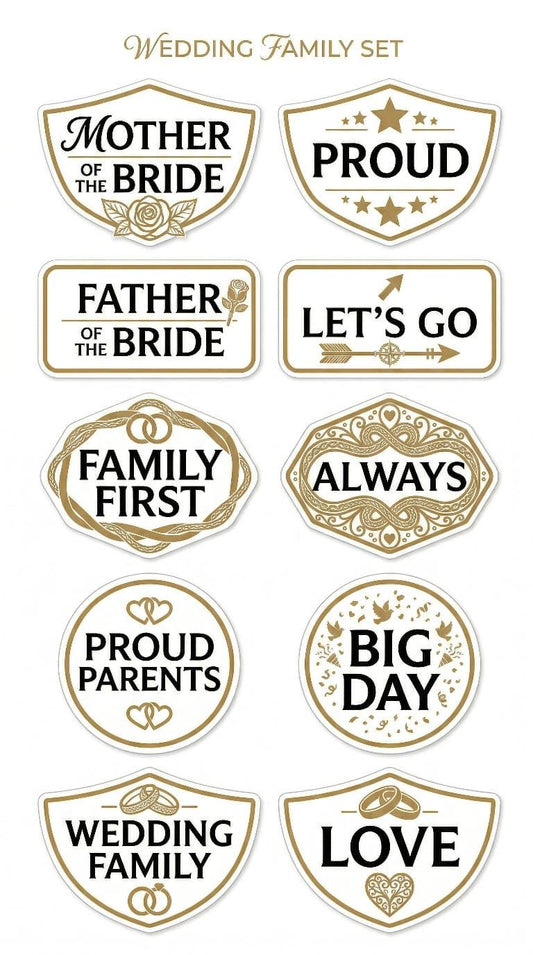 Wedding Family Set